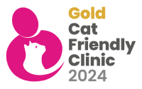 gold cat friendly clinic 2024 logo
